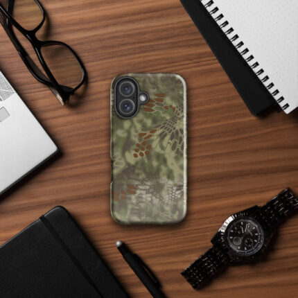 i Phone 16 Camo Tough Case: Rugged Outdoor Protection || Stylish i Phone 16 Camo Case: Durable Shield for Adventurers