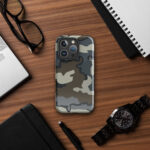 i Phone 16 Camo Tough Case: Rugged Protection for Adventurers