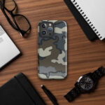 i Phone 16 Camo Tough Case: Rugged Protection for Adventurers