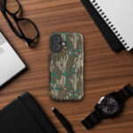 i Phone 16 Camo Tough Case: Rugged Protection for Adventurers
