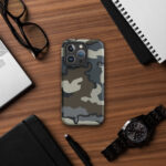 i Phone 16 Camo Tough Case: Rugged Protection for Adventurers