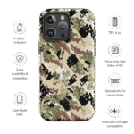 Rugged i Phone 16 Camo Case – Ultimate Outdoor Protection || Stylish Hunter Camouflage i Phone 16 Tough Case for Adventurers