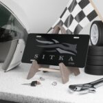 Camo Vanity Plate – Sitka 3 D Blackout Style for Your Ride