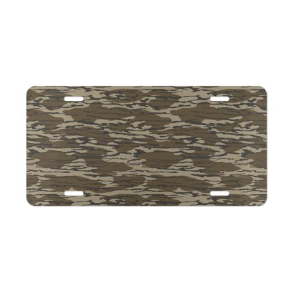 Customizable Bottomland Camo Vanity Plate for Outdoor Lovers || Stand Out with Personalized Bottomland Camo License Plate Tag