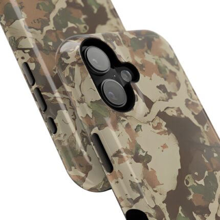 Rugged Camouflage i Phone 17 Case for Outdoor Adventures || Stylish First Lite Fusion Camo Case for i Phone 17 Protection