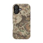Rugged Camouflage i Phone 17 Case for Outdoor Adventures || Stylish First Lite Fusion Camo Case for i Phone 17 Protection