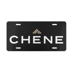 Custom Camo Vanity Plate with Chene – Personalize Your Ride