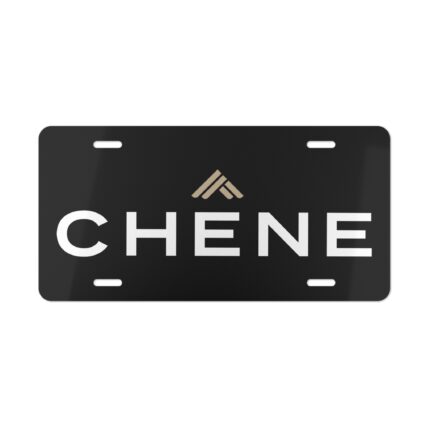 Custom Camo Vanity Plate with Chene – Personalize Your Ride