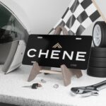 Custom Camo Vanity Plate with Chene – Personalize Your Ride