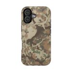 Rugged Camouflage i Phone 17 Case for Outdoor Adventures || Stylish First Lite Fusion Camo Case for i Phone 17 Protection