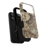 Rugged Camouflage i Phone 17 Case for Outdoor Adventures || Stylish First Lite Fusion Camo Case for i Phone 17 Protection