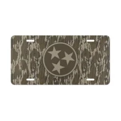 Custom Camo Vanity Plate – Personalize Your Ride Today!