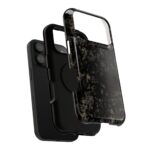 Rugged Camouflage i Phone 17 Case for Outdoor Enthusiasts || Tactical Blackout i Phone 17 Case – Durable Camo Protection