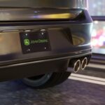 Custom John Deere Logo Vanity Plate – Personalize Your Ride!