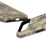 Rugged Camouflage i Phone 17 Case for Outdoor Adventures || Stylish First Lite Fusion Camo Case for i Phone 17 Protection