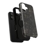 Rugged Camouflage i Phone 17 Case for Outdoor Enthusiasts || Tactical Blackout i Phone 17 Case – Durable Camo Protection