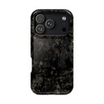 Rugged Camouflage i Phone 17 Case for Outdoor Enthusiasts || Tactical Blackout i Phone 17 Case – Durable Camo Protection