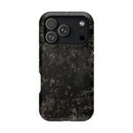 Rugged Camouflage i Phone 17 Case for Outdoor Enthusiasts || Tactical Blackout i Phone 17 Case – Durable Camo Protection