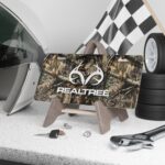Custom Realtree Edge Camo Vanity Plate – Personalize Your Ride! || Outdoor Enthusiast’s Camo Vanity Plate – Unique Custom Logo Design