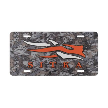 Sitka Elevated II Camo Vanity Plate – Nature Lover’s Choice