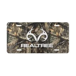 Custom Realtree Edge Camo Vanity Plate – Personalize Your Ride! || Outdoor Enthusiast’s Camo Vanity Plate – Unique Custom Logo Design