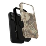 Rugged Camouflage i Phone 17 Case for Outdoor Adventures || Stylish First Lite Fusion Camo Case for i Phone 17 Protection