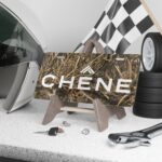 Custom Camo Vanity Plate with Chene – Personalize Your Ride || Stylish Camo License Plate – Elevate Your Vehicle’s Outdoor Flair