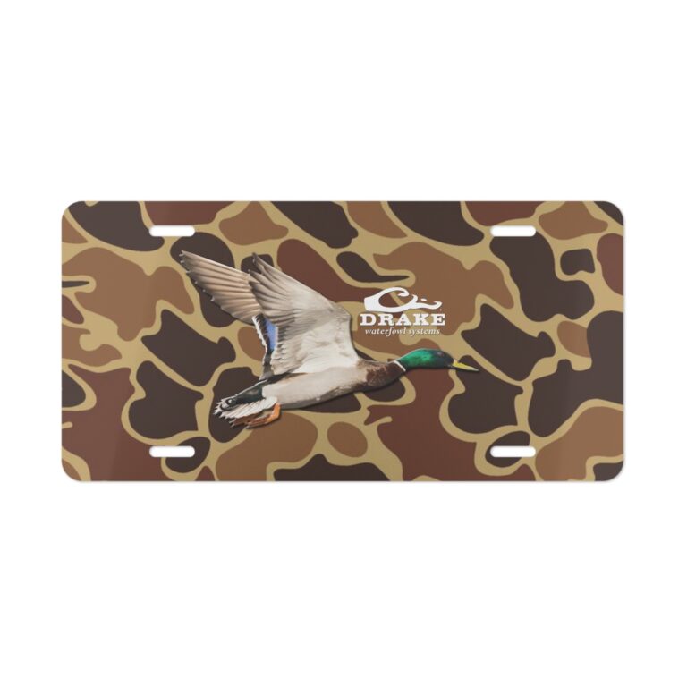 Show Duck Hunting Pride – Drake Camo Front License Plate