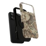 Rugged Camouflage i Phone 17 Case for Outdoor Adventures || Stylish First Lite Fusion Camo Case for i Phone 17 Protection