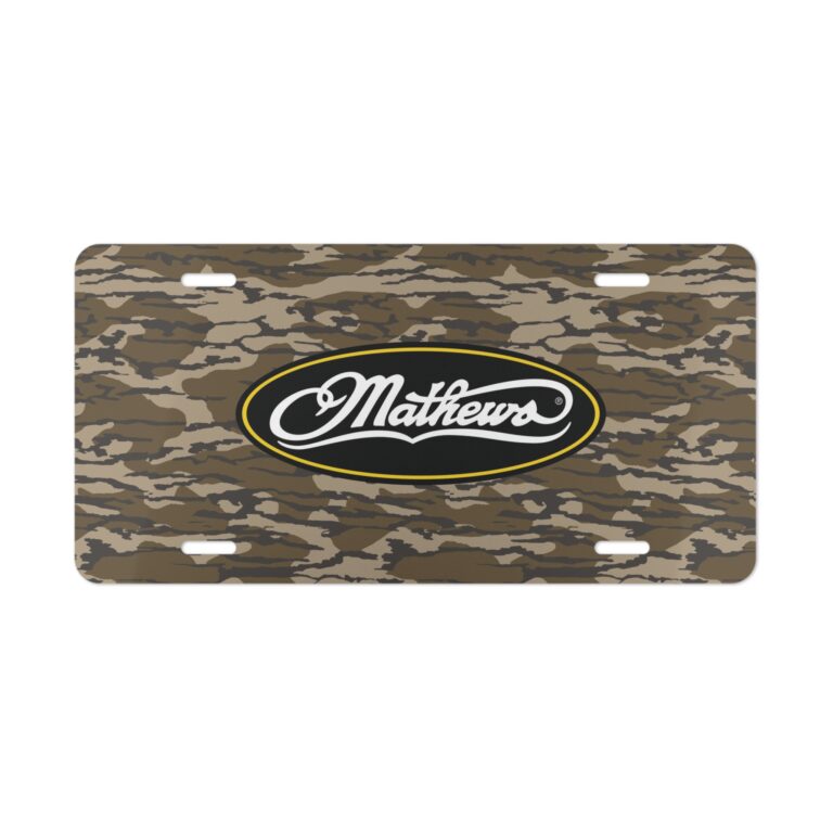 Show Bowhunting Pride with Matthews Bottomland Plate