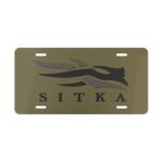 Personalized Sitka Camo Vanity Plate for Adventurers