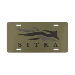 Personalized Sitka Camo Vanity Plate for Adventurers