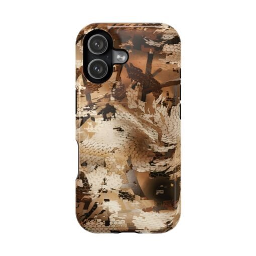 Camouflage iPhone 17 Phone Case | Durable Outdoor Camo Case, Hunter Camo Protection Waterfowl Marsh