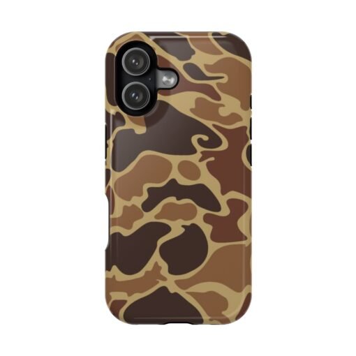 Camouflage iPhone 17 Phone Case | Durable Outdoor Camo Case, Hunter Camo Protection Drake Old School