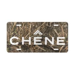 Custom Camo Vanity Plate with Chene – Personalize Your Ride || Stylish Camo License Plate – Elevate Your Vehicle’s Outdoor Flair