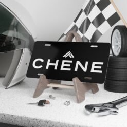Custom Camo Vanity Plate – Unique Chene Design for Your Ride