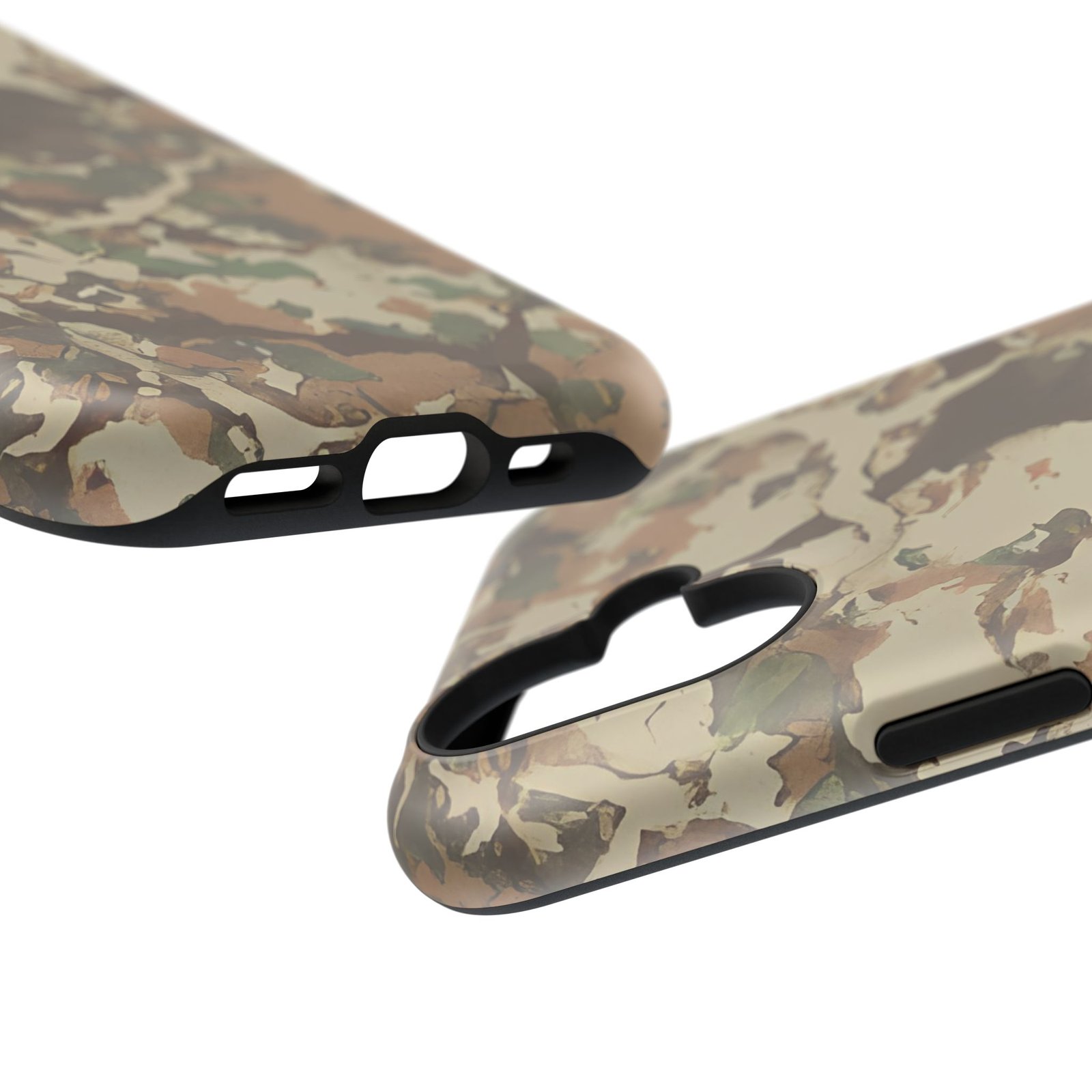 Rugged Camouflage i Phone 17 Case for Outdoor Adventures || Stylish First Lite Fusion Camo Case for i Phone 17 Protection