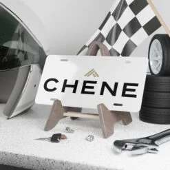 Custom Chene Camo Vanity Plate – Unique Outdoor Style