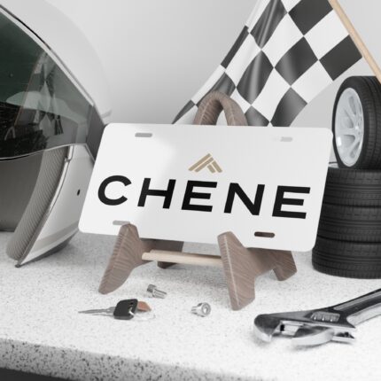 Custom Chene Camo Vanity Plate – Unique Outdoor Style