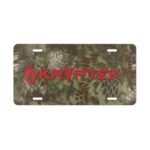 Custom Camo Vanity Plate – Kryptek Mandrake Style