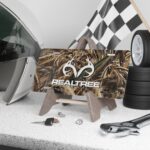 Custom Realtree Camo Vanity Plate – Personalize Your Ride! || Unique Camo License Plate with Logo – Outdoor Style Statement