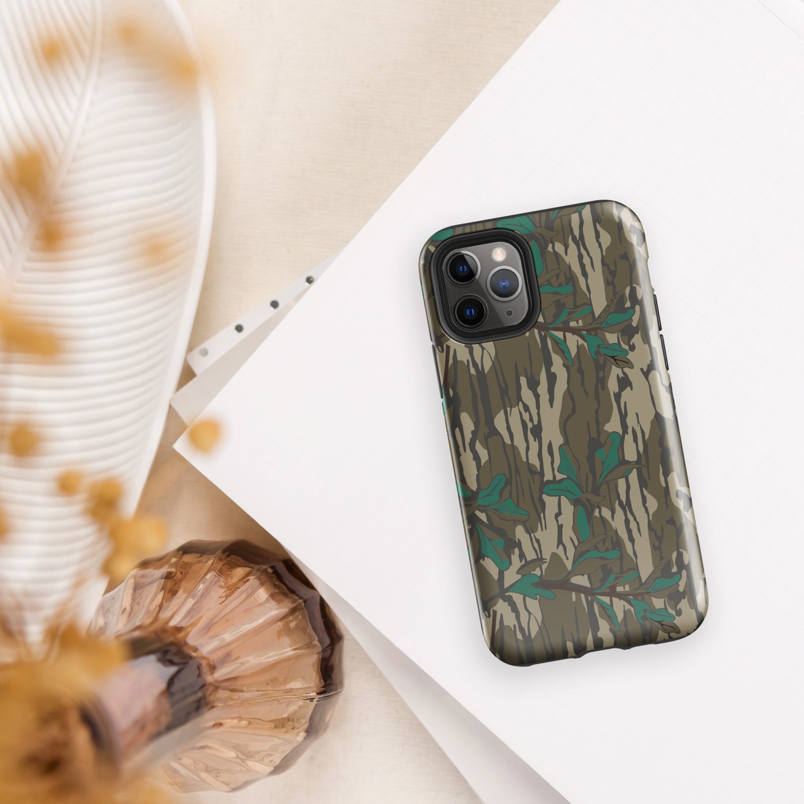 Rugged Camo Tough Case for i Phone – Ultimate Outdoor Protection