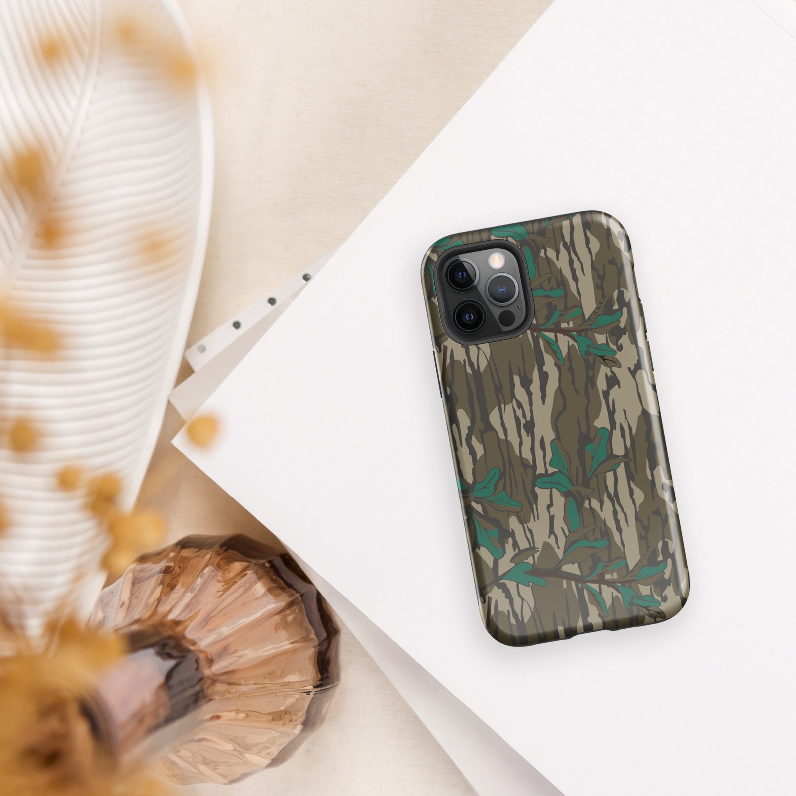 Rugged Camo Tough Case for i Phone – Ultimate Outdoor Protection