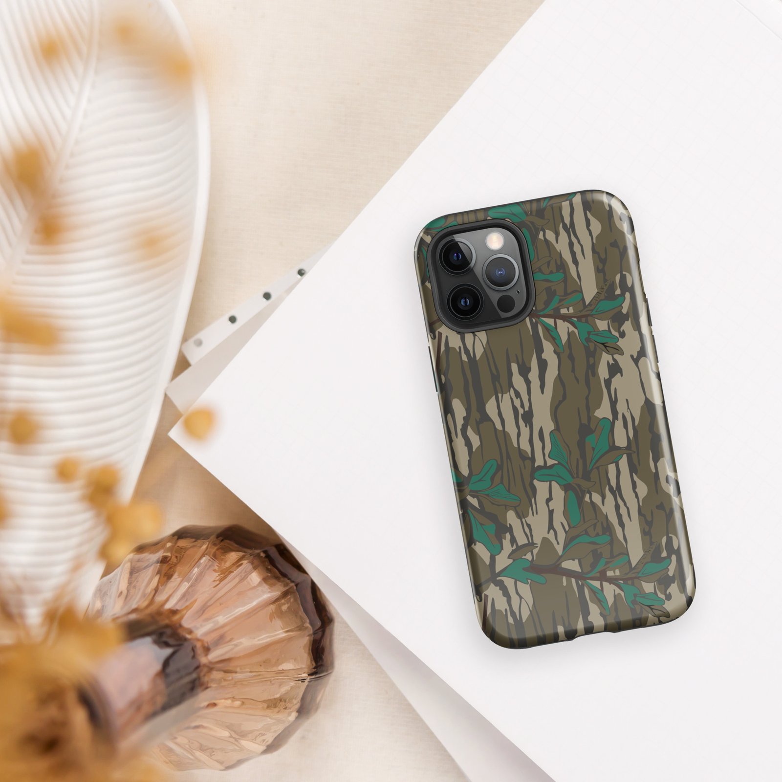 Rugged Camo Tough Case for i Phone – Ultimate Outdoor Protection