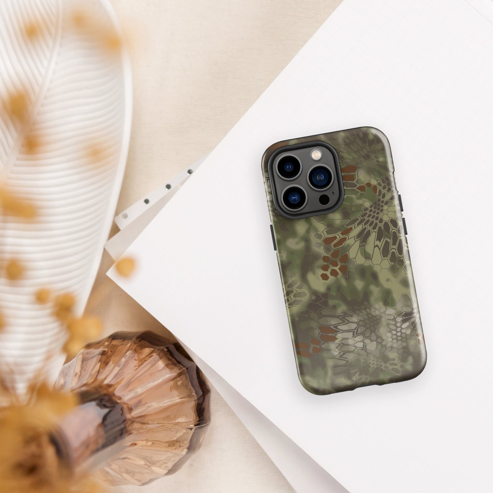 Rugged Camo i Phone Case – Stylish Outdoor Protection