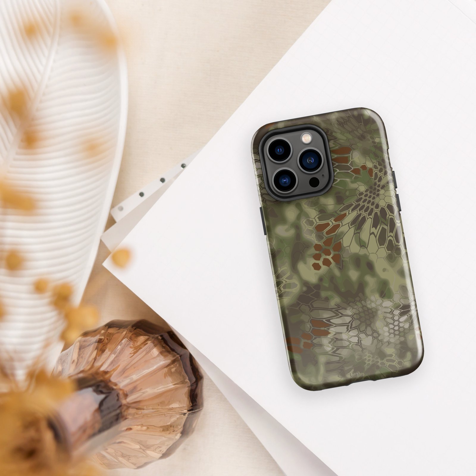 Rugged Camo i Phone Case – Stylish Outdoor Protection