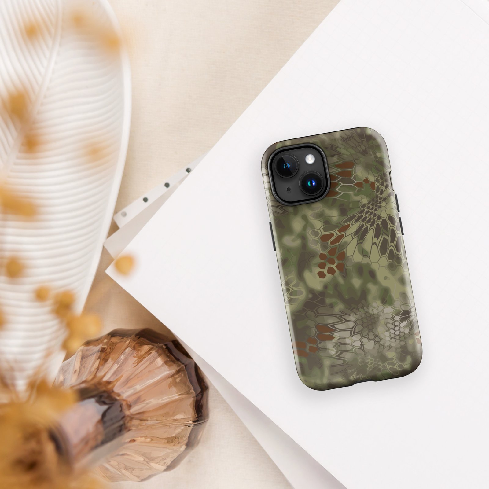 Rugged Camo i Phone Case – Stylish Outdoor Protection
