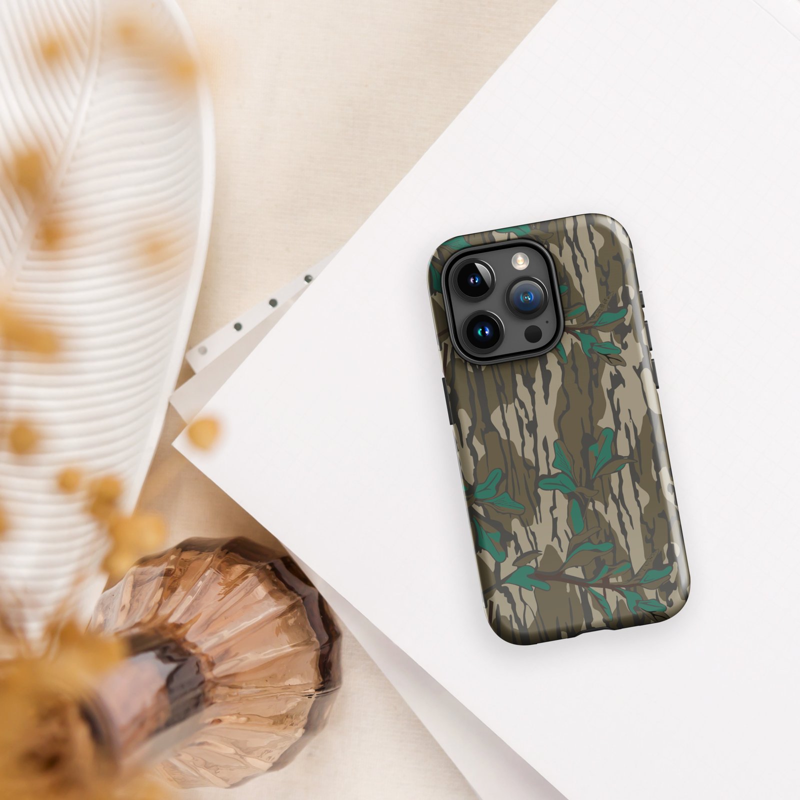 Rugged Camo Tough Case for i Phone – Ultimate Outdoor Protection