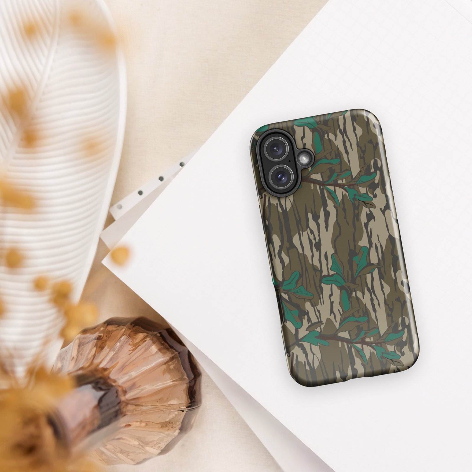 Rugged Camo Tough Case for i Phone – Ultimate Outdoor Protection