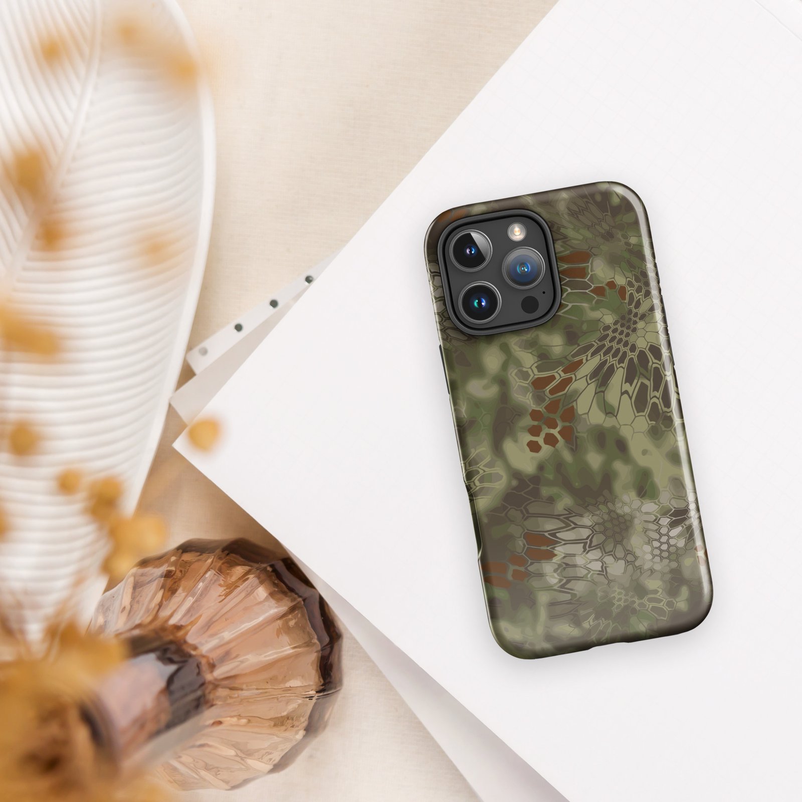 Rugged Camo i Phone Case – Stylish Outdoor Protection